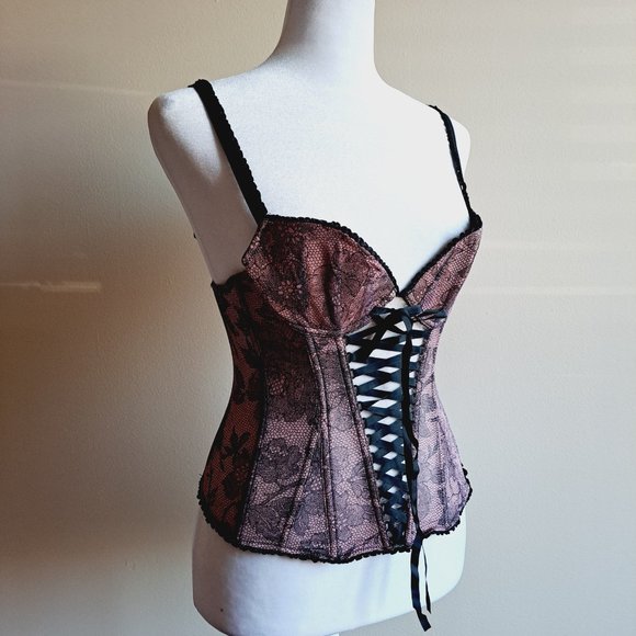 Chantal Thomass Pink Corset Top Size 32B - Picture 3 of 15